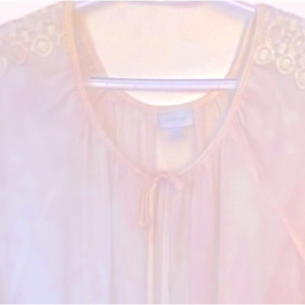 Avenue Top, Lace Detail, Sz 4X, 30/32W, Soft girl, Coquette, Neutral​, NWOT - Picture 3 of 12